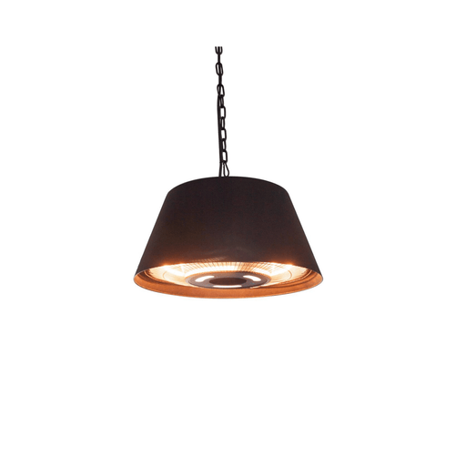 Shade Hangende Terrasverwarmer 2000W met LED - Heatix - Tuinverwarming.com