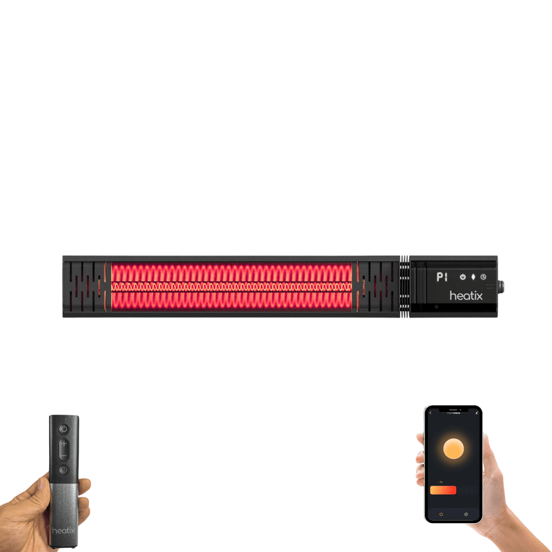 Slimme Golden shadow Heater 2000W | Heatix Terrasverwarmer