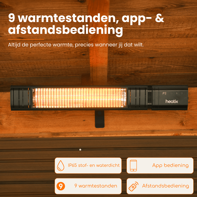 Smart Carbon Fiber Heater 2000W - Tuinverwarming.com