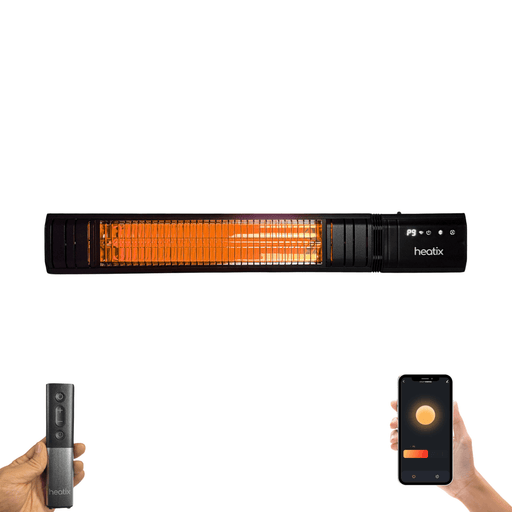 Smart Carbon Fiber Heater 2000W – Wandmodel Terrasverwarmer - Tuinverwarming.com