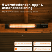 Smart Carbon Fiber Heater 2500W - Tuinverwarming.com