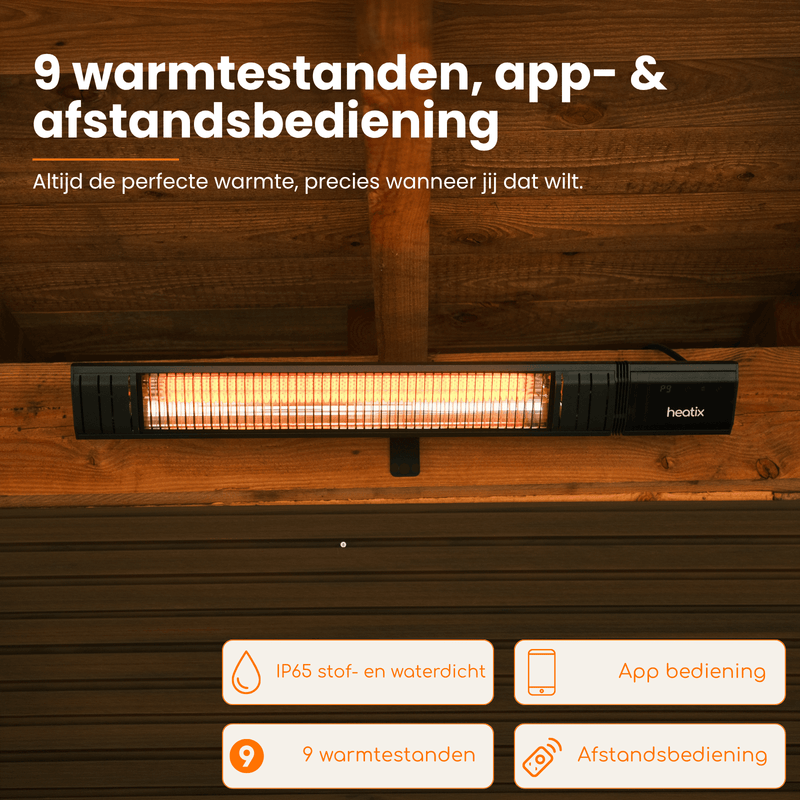 Smart Carbon Fiber Heater 2500W - Tuinverwarming.com