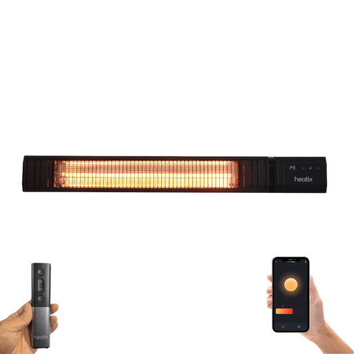 Smart Carbon Fiber Heater 2500W – Heatix Terrasverwarmer - Tuinverwarming.com