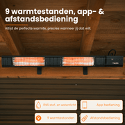 Smart Carbon Fiber Heater 3000W - Tuinverwarming.com