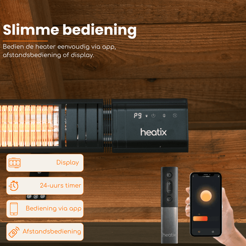 Smart Carbon Fiber Heater 3000W - Tuinverwarming.com