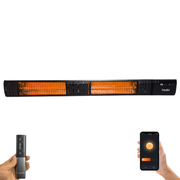 Smart Carbon Fiber Heater 3000W – Wandmodel Terrasverwarmer - Tuinverwarming.com