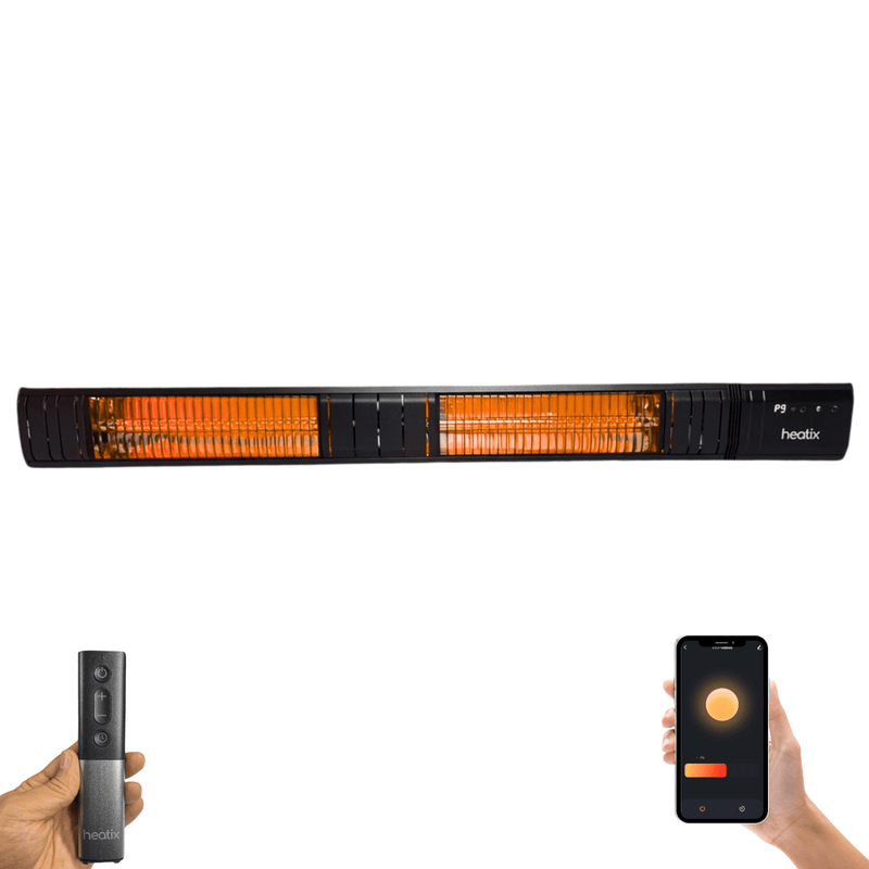 Smart Carbon Fiber Heater 3000W – Wandmodel Terrasverwarmer - Tuinverwarming.com