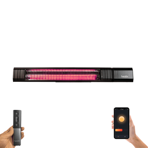 Smart Golden shadow Heater 2500W | Heatix Terrasverwarmer - Tuinverwarming.com