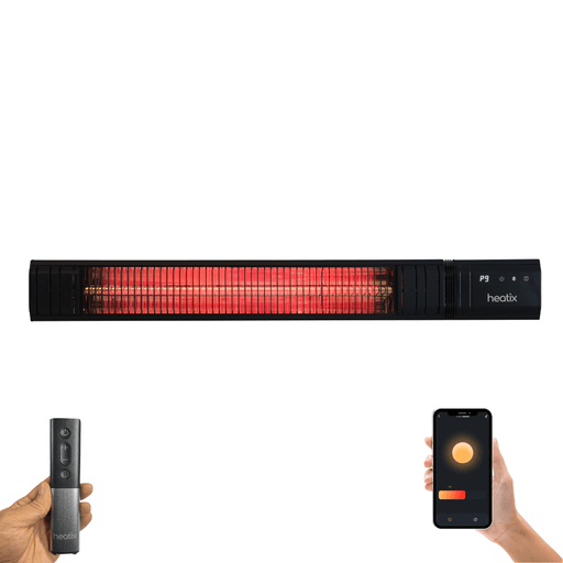 Smart Golden shadow Heater 2500W | Heatix Terrasverwarmer - Tuinverwarming.com