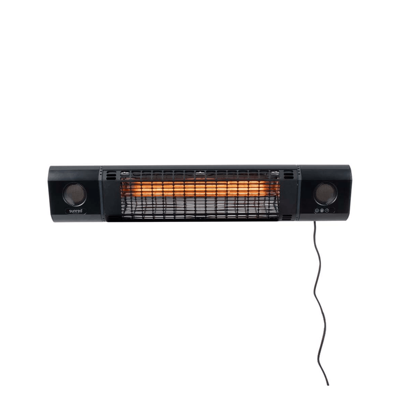 Enceinte murale Sun And Sound Ultra, modèle noir, 2000 watts