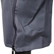 rits van de stijlvolle grijze polyester Sunred hoes voor staande terrasverwarmer of heater