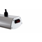 Ultra Hangend/Wand Zilver 3000 Watt - Tuinverwarming.com