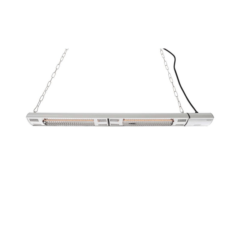 Ultra Hangend/Wand Zilver 3000 Watt - Tuinverwarming.com