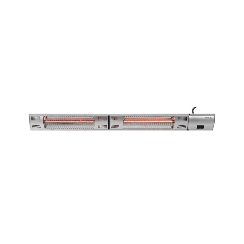 Ultra Hangend/Wand Zilver 3000 Watt - Tuinverwarming.com