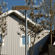 Ultra Staand Zilver 2000 Watt - Tuinverwarming.com