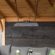 Vintage Dark Hangend Zwart 2500 Watt - Tuinverwarming.com