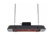 Vintage Dark Hangend Zwart 2500 Watt - Tuinverwarming.com