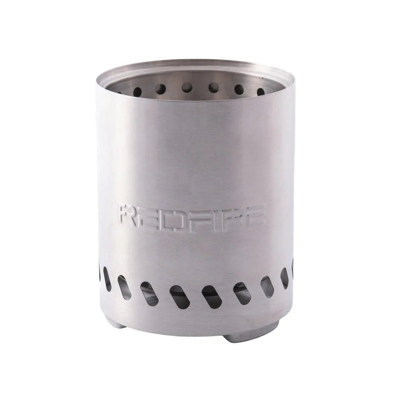 Volcano pellet table fireplace small stainless steel