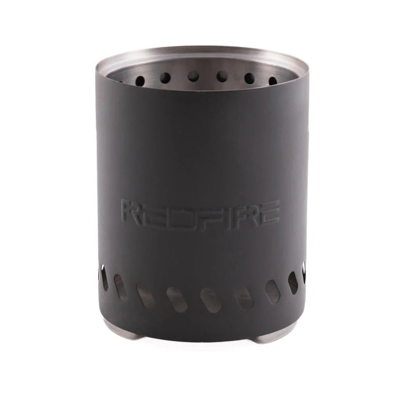 Volcano pellet table fireplace small black