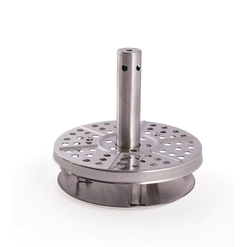 Volcano pellet table fireplace medium olive green