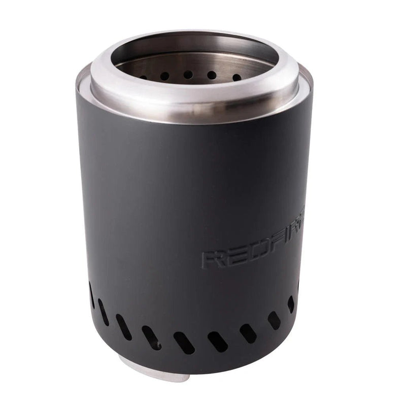 Volcano pellet table fireplace medium black