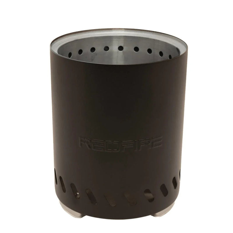 Volcano pellet table fireplace medium black