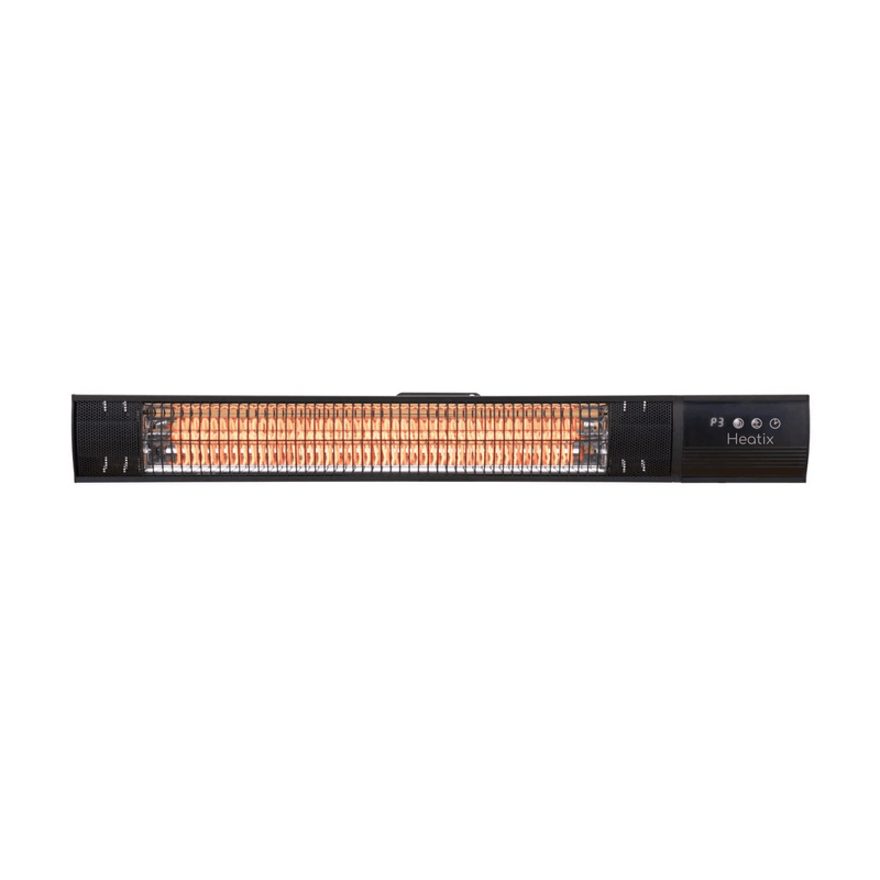 Wandmodel dark Heater 1500W | Heatix Terrasverwarmer - Tuinverwarming.com