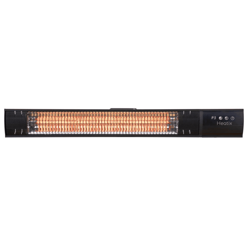 Wandmodel dark Heater 2500W | Heatix Terrasverwarmer - Tuinverwarming.com
